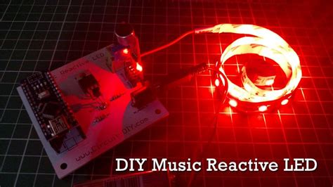 Music Reactive Led Project Electronics Projects For Beginners Electronics Projects Arduino