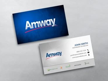 Amway Business Cards | Free Shipping