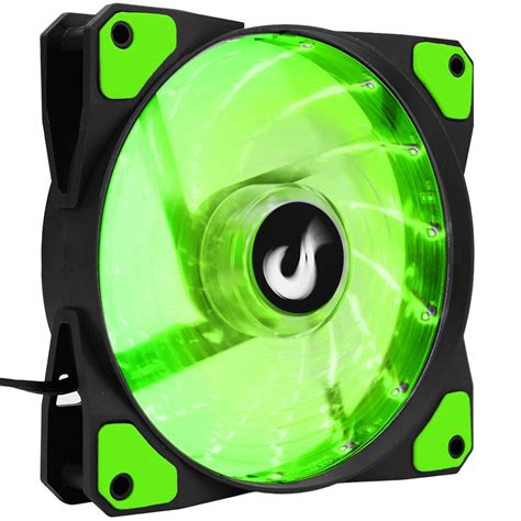 Cooler Ventoinha FAN Para PC Gabinete Rise Mode Wind W1 120mm LED Luz