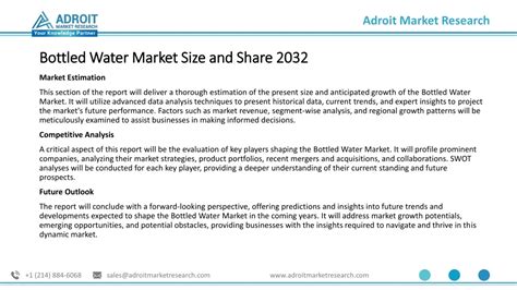 Ppt Bottled Water Market Global Trend Forecast Powerpoint