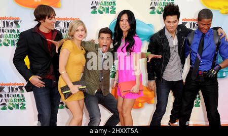 Cast of Power Rangers Samurai at the Nickelodeon's 25th Annual Kids ...