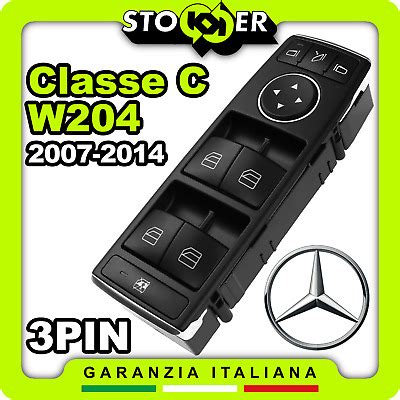 Pulsantiera Alzacristalli Specchietti Per Mercedes Classe C W