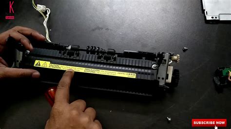 How To Repair Laser Printer Part Fuser Unit Fault Solution In