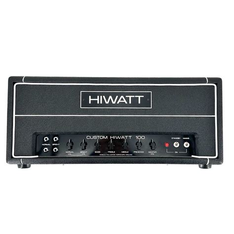 Hiwatt Dr103 Custom100 All Tube 100w Guitar Head