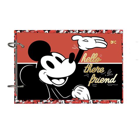 Porta Fichas Argolado Mickey Disney DAC Papelândia Atacado de Papelaria