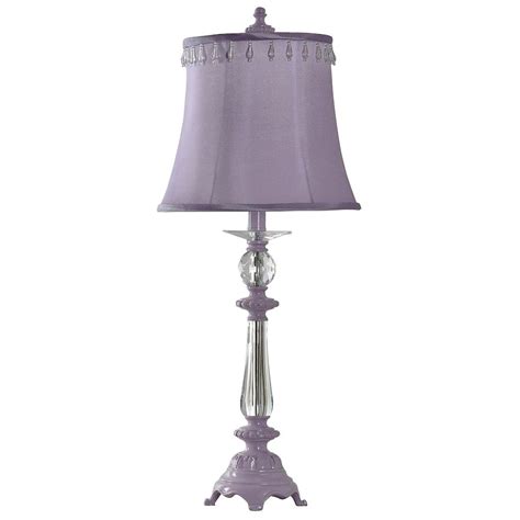 Elegant Purple Finish Table Lamp | Purple table lamp, Pink table lamp ...