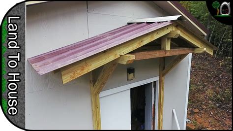 Shop Door Awning Build A Workshop Youtube