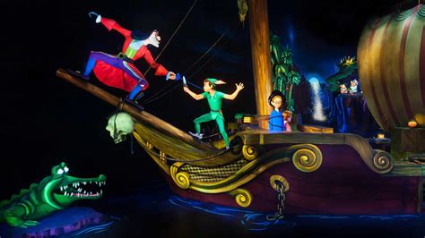 Peter Pan S Flight Peter Pan Attraction Disneyland Paris