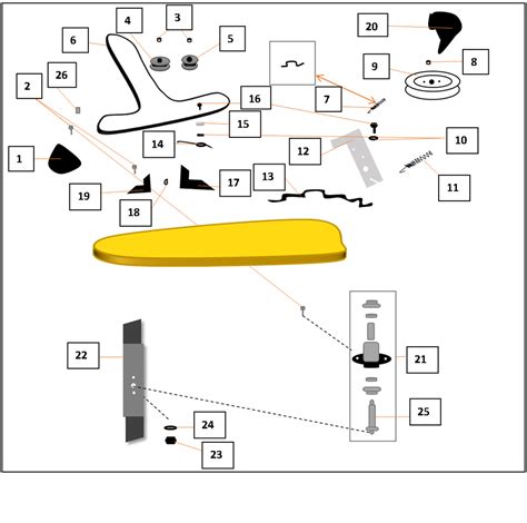 John Deere 42 Inch Mower Deck Parts Diagram+ Troubleshooting Guide! - Inside The Yard