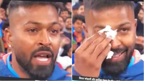 Watch Hardik Turns Emotional As He Remembers Father After Win Over