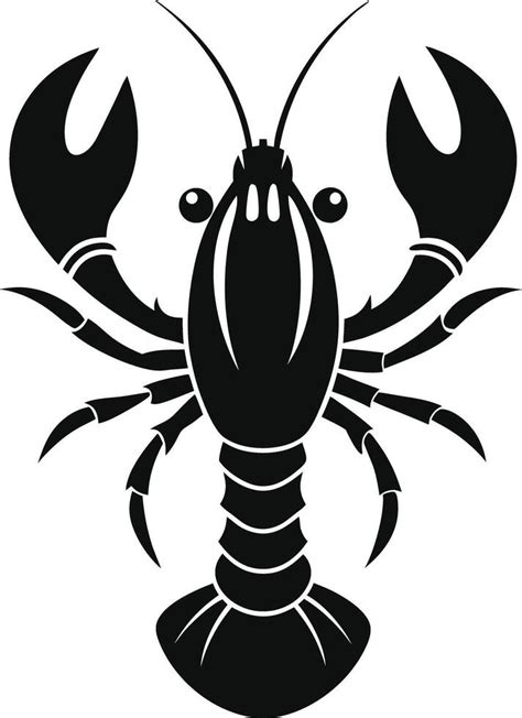 Lobster Style Silhouette Illustration 49119953 Vector Art at Vecteezy