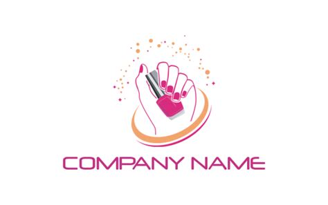 Elegant Hand Logos | Hand Logo Design Templates | LogoDesign.net