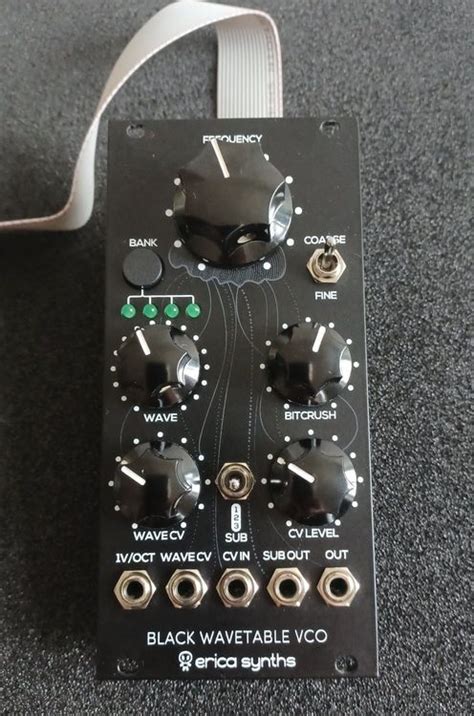 Erica Synths Black Wavetable Vco Modul Kaufen Auf Ricardo