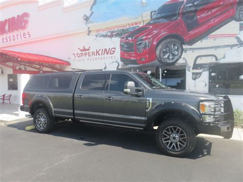 Ford F250 Leer 100r And Grill Guard Topperking Topperking Providing All Of Tampa Bay With