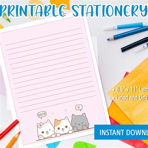 Cute Stationary Etsy