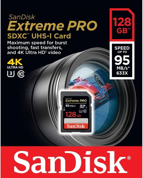 Sandisk Gb Extreme Pro Sd Sdxc Class C Uhs I X Tarjeta De