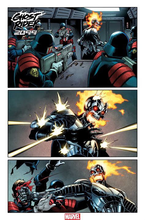 See How Hell Has Evolved In Ghost Rider 2099 1 Marvel