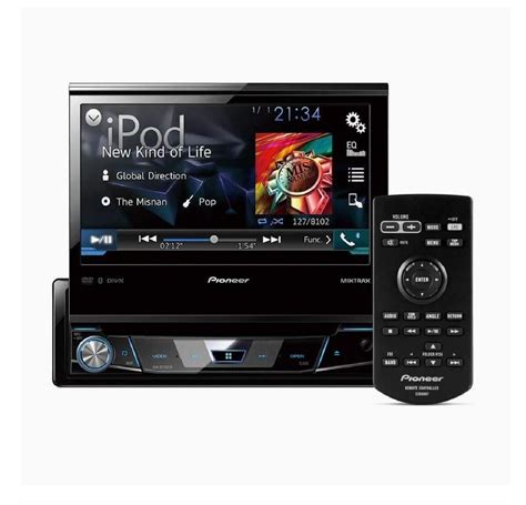 Dvd Player Automotivo Pioneer Retrátil Avh x7780tv Mixtrax Tela 7