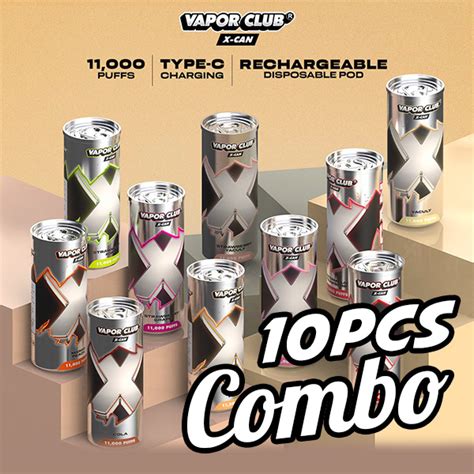 Relxsg Vapor Club X Can 11000 Puffs Disposable Pod RELX SG Vape Shop