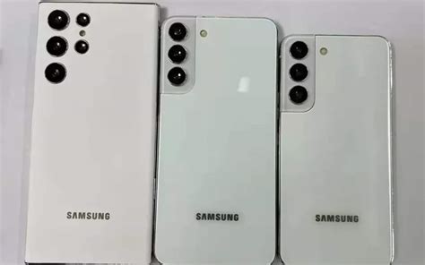 Galaxy S Ces Photos Montrent Le Design Des Smartphones De La Gamme