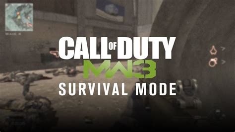 Call Of Duty Modern Warfare Survival Mode Gameplay Youtube