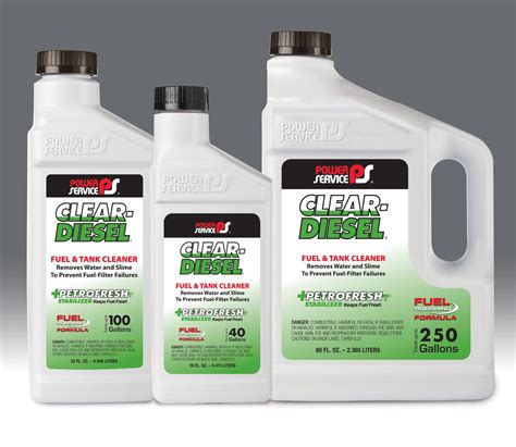 CLEAR-DIESEL FUEL & TANK CLEANER - CLEAR-DIESEL FUEL & TANK CLEANER