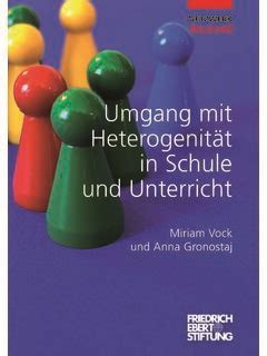 Umgang Mit Heterogenit T In Schule Und Unterricht Umgang Mit