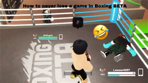 Tips And Tricks In Boxing Beta Roblox How To Never Lose A Game Again