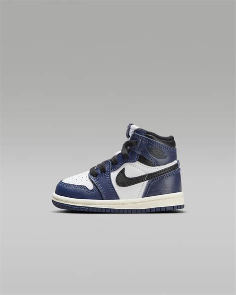 Jordan 1 Retro High OG "Midnight Navy" Baby/Toddler Shoes. Nike.com