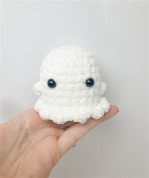 No Sew Quick Crochet Ghost Free Crochet Pattern Halloween Crochet