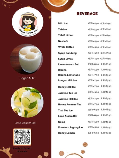 Coffee Cup Modern Brown Cafe Menu | PDF