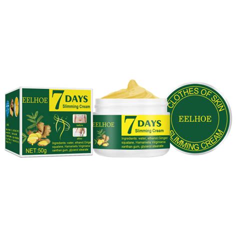 Eelhoe Days Ginger Slimming Cream Anti Cellulite Fat Burning Massage