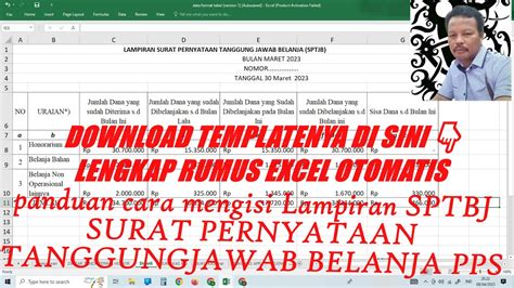 Download Format Spj Penggunaan Honor Dan Ops Pps Pemilu Tahun 2024