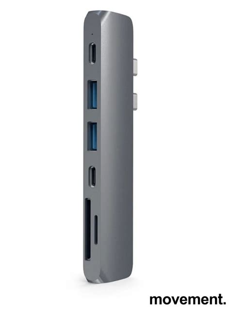 Solgt Satechi Usb C Pro Hub For Macbook Stellargr