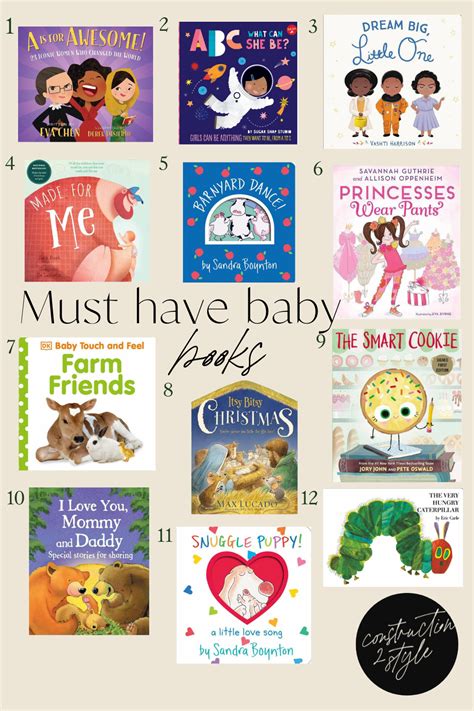 24 Of The Best Baby Books | Construction2style