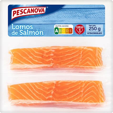 Lomos de salmón envase 250 g PESCANOVA Supermercado El Corte Inglés