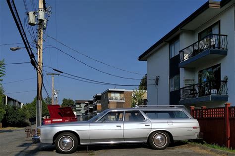 Old Parked Cars Vancouver 1977 Ford Custom 500 Wagon