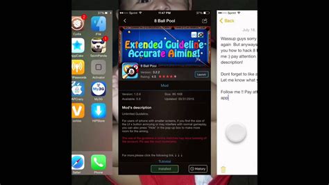 How To Hack 8 Ball Pool Guideline Hack YouTube