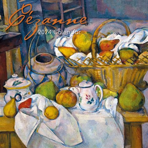 TGSC Cezanne Wall Calendar 2024 16 Months Monthly 2023 Calendar