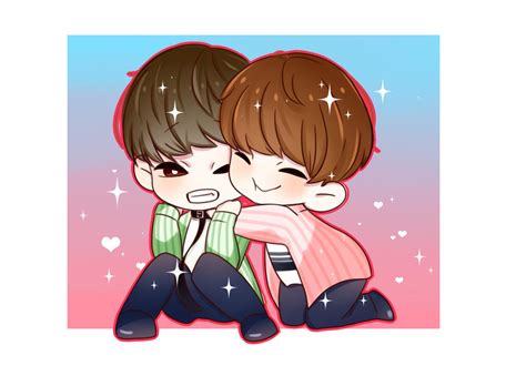 Fanart Vkook Bts Fanart By Linlye On Deviantart