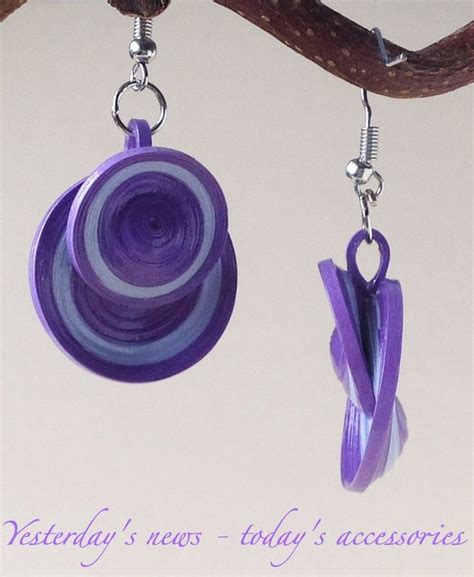 Quilled Paper Earrings Unique And Stylish Accessories