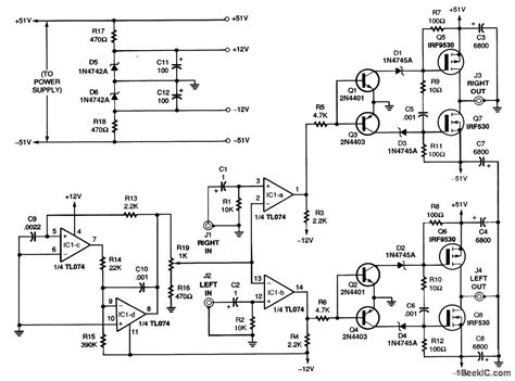 60_W_SWITCHING_AMPLIFIER - Amplifier_Circuit - Circuit Diagram - SeekIC.com