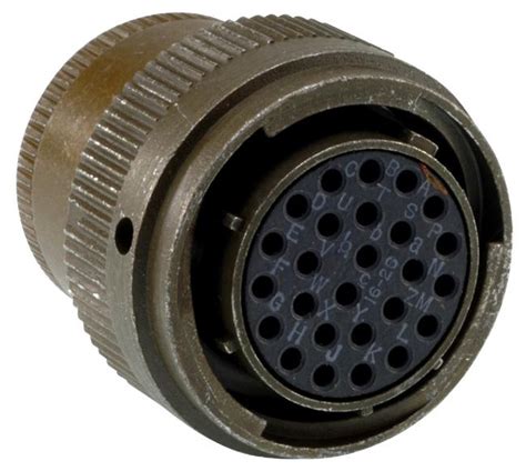 Kpt06a20 24s Itt Cannon Circular Connector Kpt Series Straight Plug