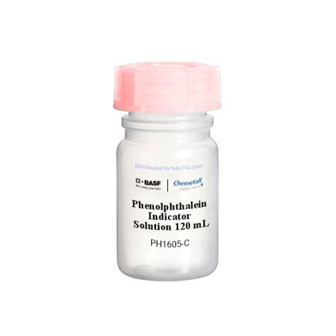 Phenolphthalein Indicator Solution Naltic Industrials Llc