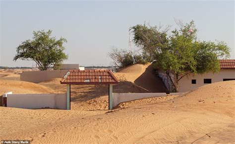 Eerie images show the haunting abandoned village near Dubai that’s ...