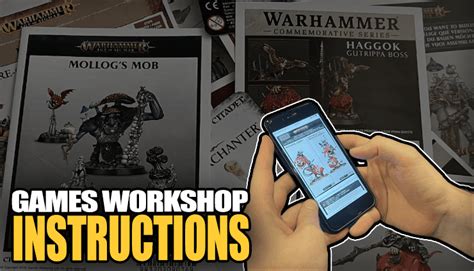 Warhammer Build Instructions Site Needs Your Help