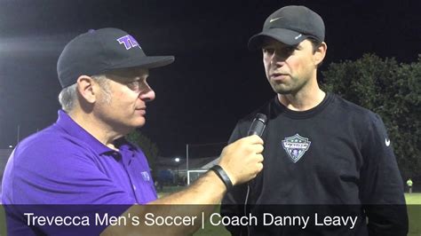 Trevecca Mens Soccer Coach Danny Leavy Postgame Vs Ohio Valley