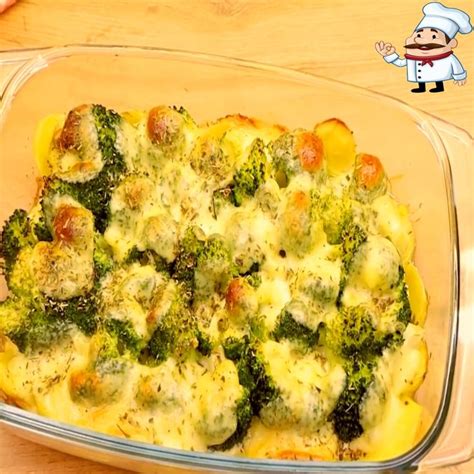 Buzzhercules Deliciosa Receta De Brócoli Gratinado Al Horno Con Papas