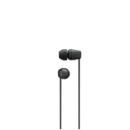 Official Sony WI C100 In Ear Wireless Headphones Black