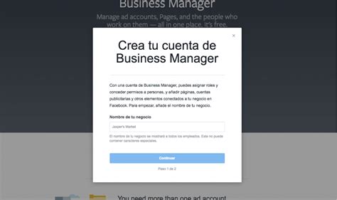 Cómo crear una cuenta publicitaria en Business Manager Wondermochi